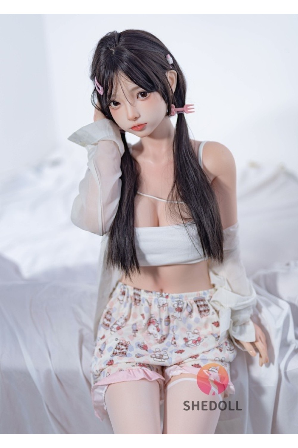 【新品】SHEDOLL 148cm Dカップ 洛伊（Luoyi）2.0 軟性シリコンヘッド ラブドール メイク ボディー材質など選択可能 カスタマイズ可能 掲載画像はフルシリコン製 SHE 0073