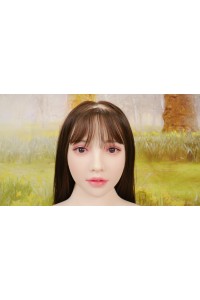 【中古】cosdoll #35 怜音 硬質シリコンヘッド 170cmビック胸巨尻 髪の毛の植毛OP 自立加工OP 眉毛と睫毛の植毛 視点移動 肌色 ナチュラル