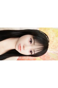 【中古】【O新古超美品 ホール未使用品】CATDOLL #Tamiソフトシリコンヘッド(オーラル機能+口開閉機能あり+口腔機能)単品 髪の毛の植毛OP(136〜146cm推奨)