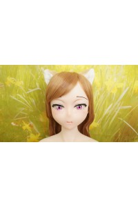 【O初心者応援パック 国内検品済 新品未使用即納品】 DollHouse168 色気美人 #ネコ娘シリコンヘッド 髪の毛の植毛 95cm Bカップ 【フルシリコン製】【生産終了モデル】