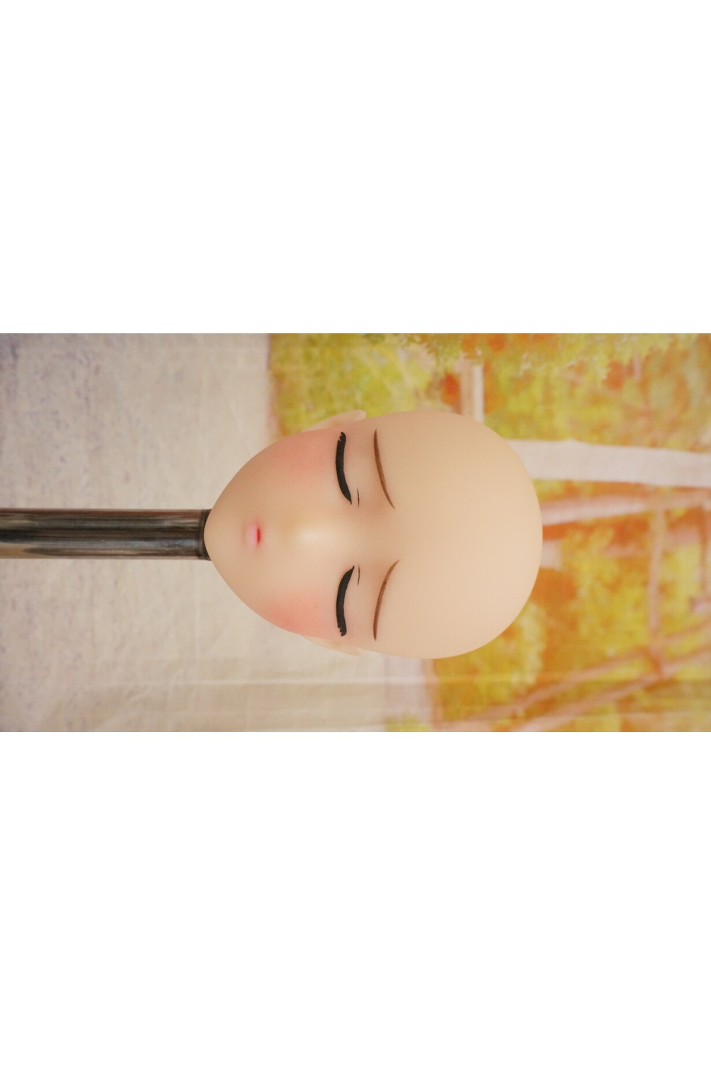 【中古】【O新古超美品】Butterfly Doll #リコA瞑り目ヘッド単品 (80cm推奨)