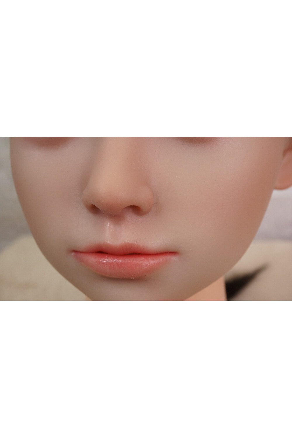 【中古】【O新古超美品 ホール未使用品】CATDOLL #Tamiソフトシリコンヘッド(オーラル機能+口開閉機能あり+口腔機能)単品 髪の毛の植毛OP(136〜146cm推奨)