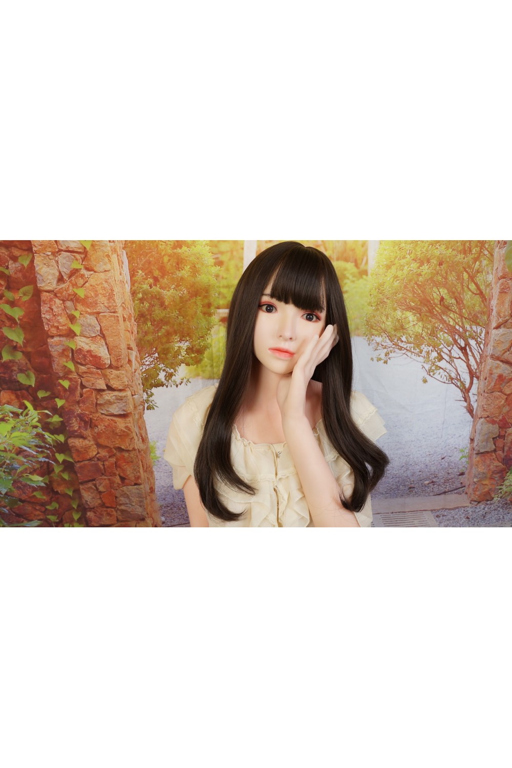 FU DOLL #5? 158cm Cカップ ゼリー胸 植毛仕様 自立加工 眼球移動 肌色 ナチュラル