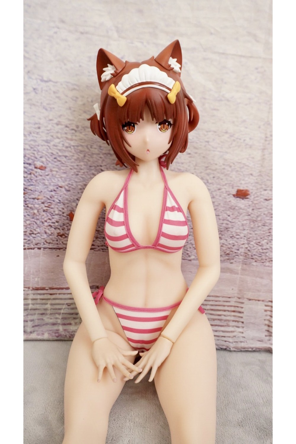 【中古】【初心者応援パック 中古超美品】Otaku Doll #猫娘 紅豆 ソフトビニール製ヘッド 65cm