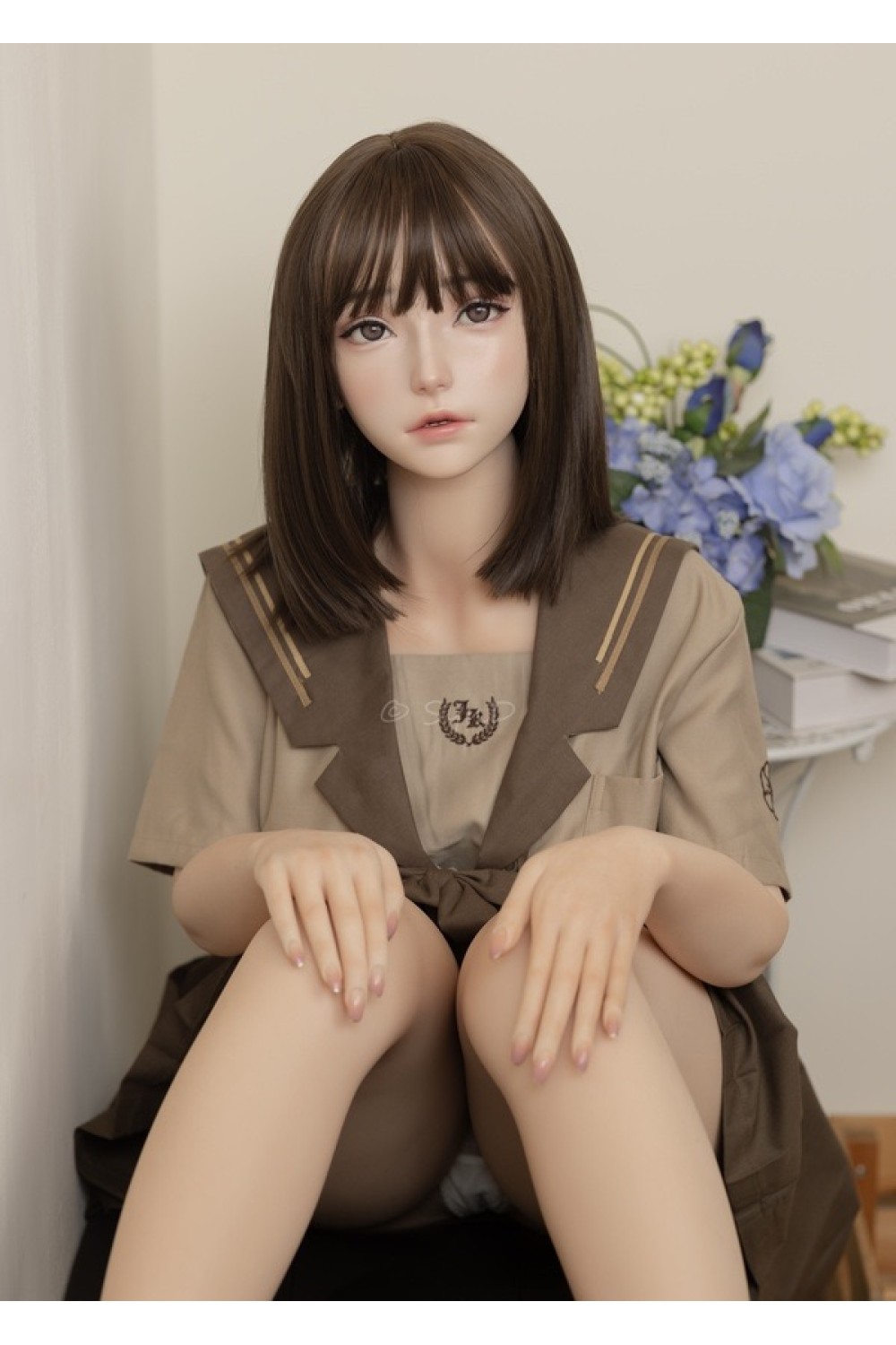 【新品】FUDOLL #J025柳思思（口開閉機能+リアル口腔付き) (フルシリコン製) 最新作 超リアルメイク込 165cm Fカップ FUD 0053
