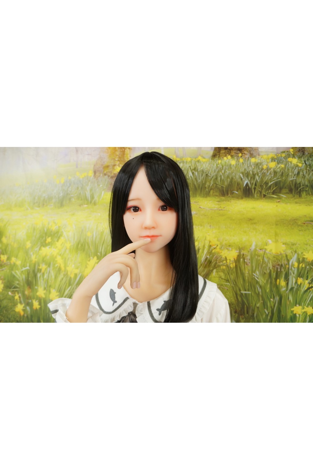 【中古】CATDOLL #小微 Vivianヘッド＋My Loli Waifu 150cm Cカップ ヘッド 超リアルメイク付き ボディリアルメイクOP ゼリー胸 あご関節(口可動)あり 自立加工OP 視点移動 陰毛植毛OP EVO新骨格 肌色 ナチュラル