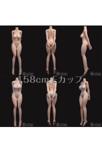 【新品】【S-TPE製ボディ+シリコンヘッド】蛍火日記 158cm Eカップ 琉璃（Liuli）ヘッド シリコン頭部+TPEボディ JK衣装選択可能 リアルラブドール 身体リアルメイク付き 水着 水着 HO 0027