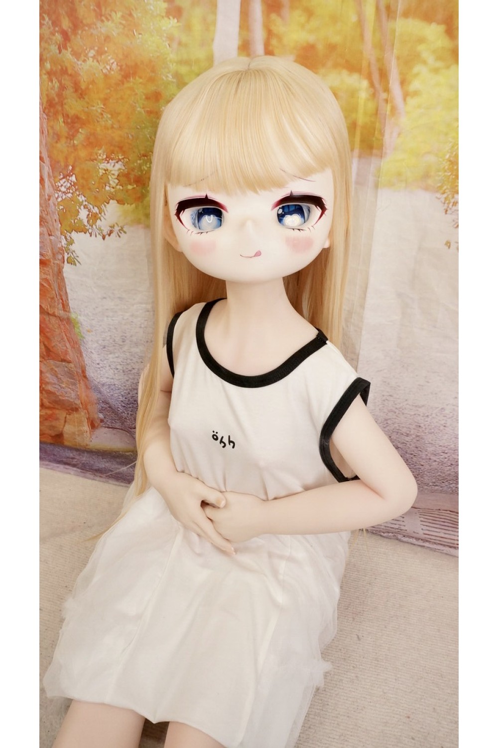 【中古】【初心者応援パック 中古超美品】MOZU Doll #未来ちゃん 硬めビニール製ヘッド130cm Aカップ 指関節OP 自立加工OP
