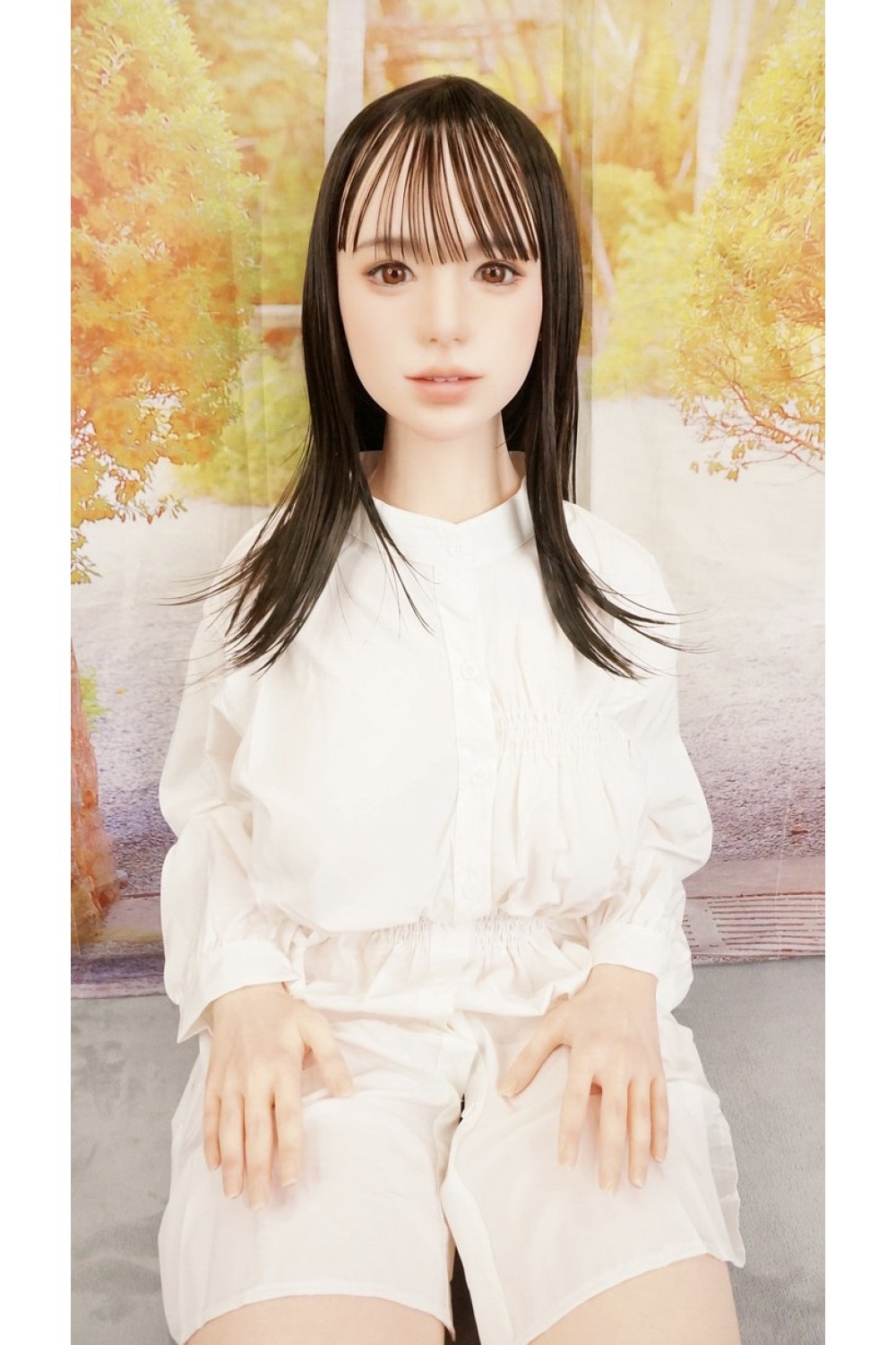 【中古】【O初心者応援パック 新古超美品ホール未使用品】蛍火日記 #三目 硬めシリコンヘッド(口開閉機能あり、オーラル可能、眉毛と睫毛植毛付き)OP 158cm Fカップ ボディ超リアルメイク 各所柔らか仕上げ 自立加工OP スーパーソフト版 【Maxシリーズ 】【フルシリコン製】【オプション多数】