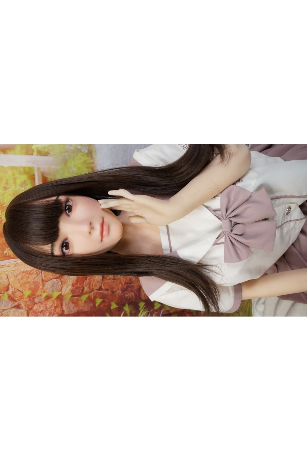 FUDOLL #6ヘッド 148cm Dカップ 中空胸 植毛仕様 自立加工 眼球移動 新骨格 肌色 ナチュラル