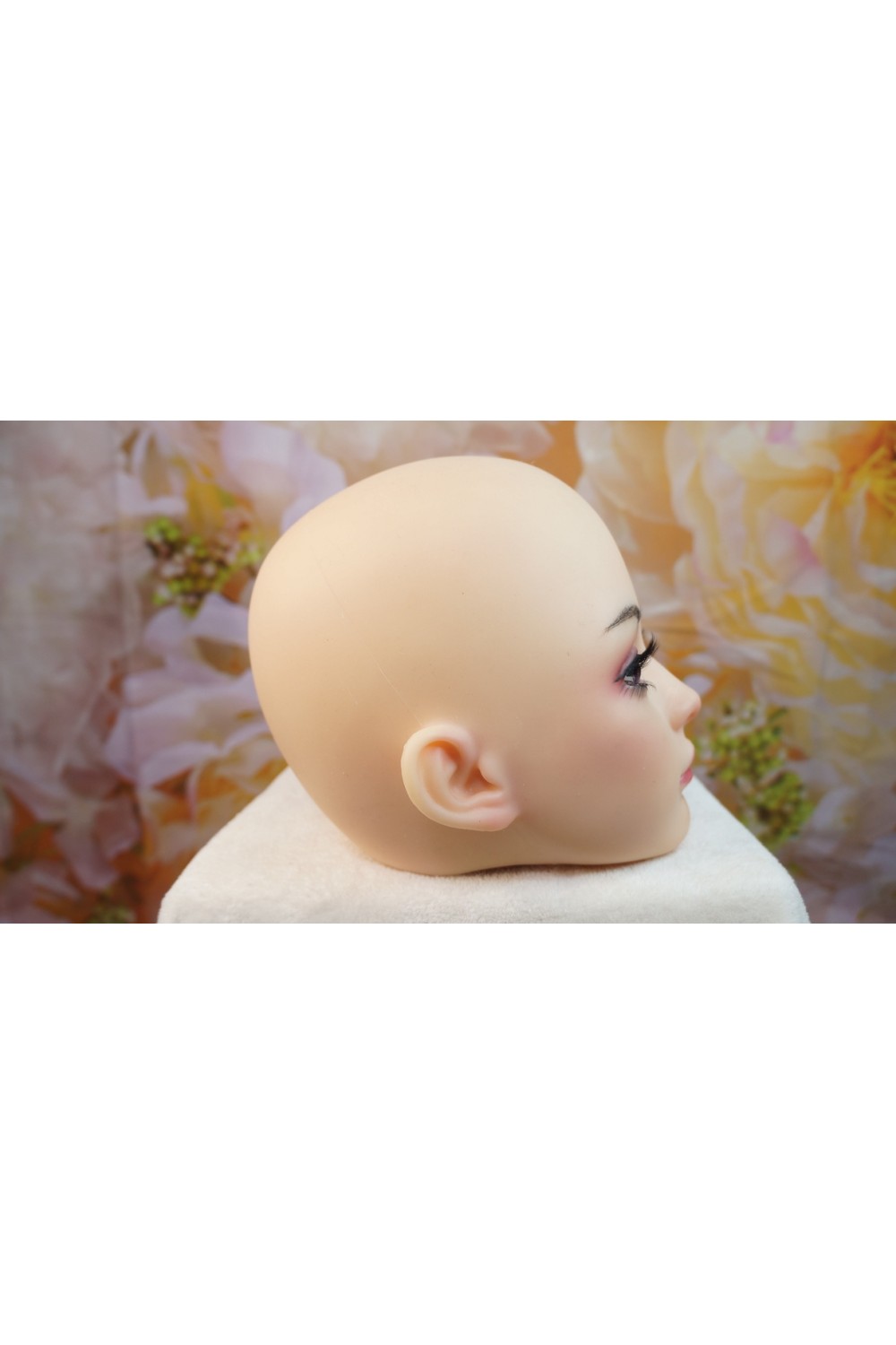 【新古未使用品】GD Sino #G1洛紫 シリコンヘッド単品 眉毛下睫毛植毛OP 視線移動 肌色 ナチュラル
