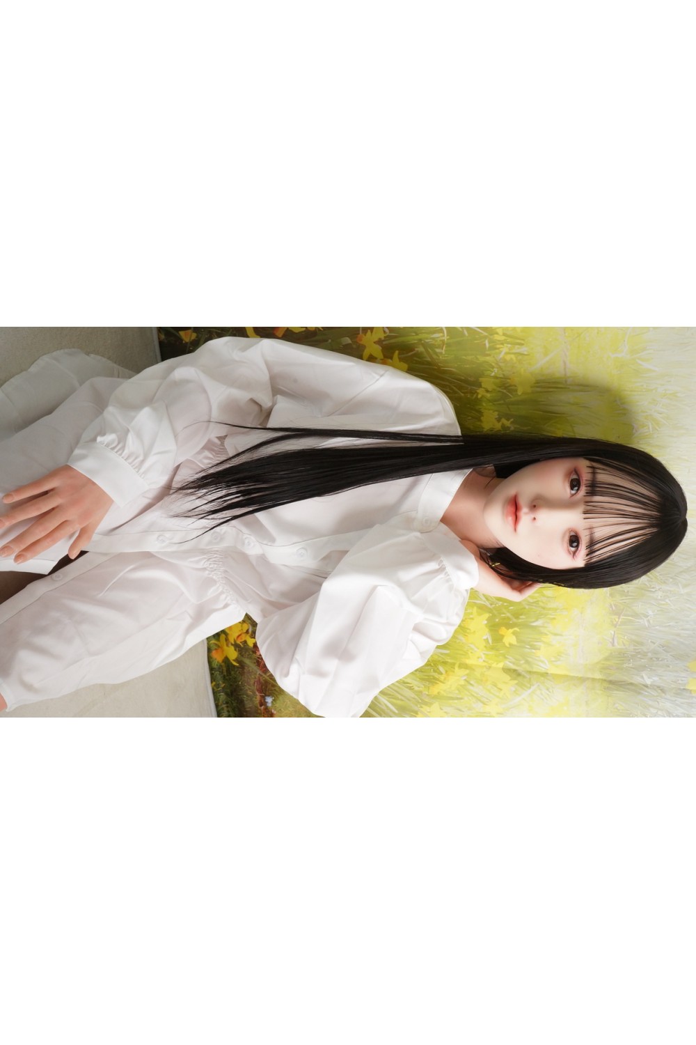 【O初心者応援パック 新古超美品ホール未使用品】FUDOLL #小北(xiaoobei)軟性シリコンヘッド RBリアルメイク 161cm Eカップ【フルシリコン製】