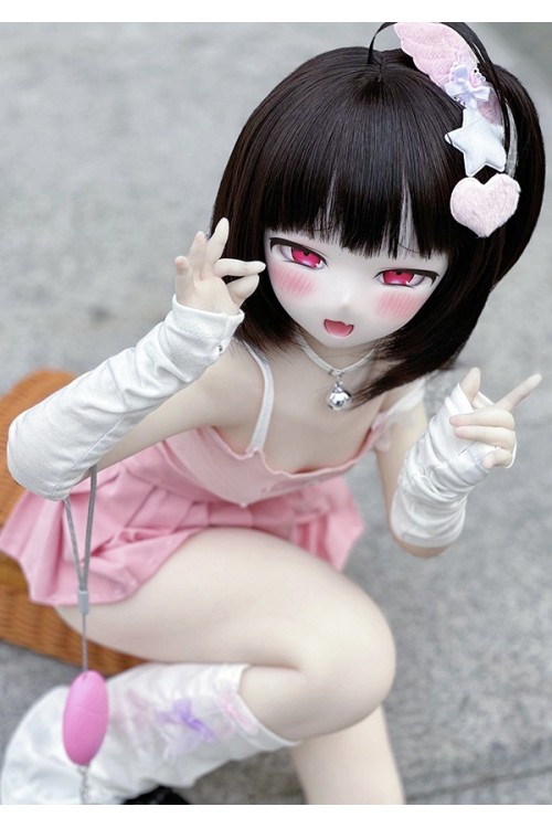 【新品】MOZU DOLL 85cm Aカップ 美夜ちゃん ソフトビニール製頭部 TPE製ボディ 肌色＆眼球色＆メイク＆ウィッグ＆衣装は宣材写真と同じ 6kg MOZU 0016