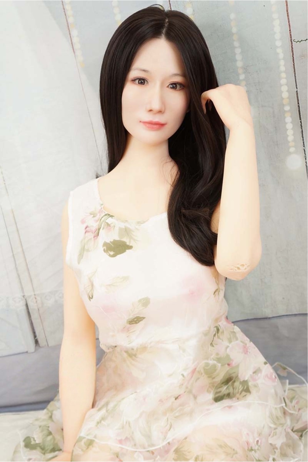 【初心者応援パック 美品】True Idols Juliaヘッド 158cm 巨乳 衣装付属 超リアルメイクOP ゼリー胸 髪の毛高級植毛工程OP 職人メイクOP 眉毛と睫毛の植毛 視点移動 指関節OP 自立加工OP EVO新骨格 肌色 ナチュラル