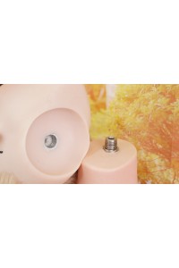 【O初心者応援パック 国内検品済 新品未使用即納品】Yearndoll # Y206-7 明希軟質シリコンヘッド(口開閉&模擬口腔付き ) 159cm Dカップ 本物皮膚メイク 【フルシリコン製】