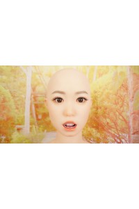 【中古】【初心者応援パック 中古超美品】WAXDOLL #GE43-1軟性シリコンヘッド 口開閉+模擬口腔ありOP 154cm Aカップ お尻の柔らか仕上げ 【フルシリコン製】【オプション多数】