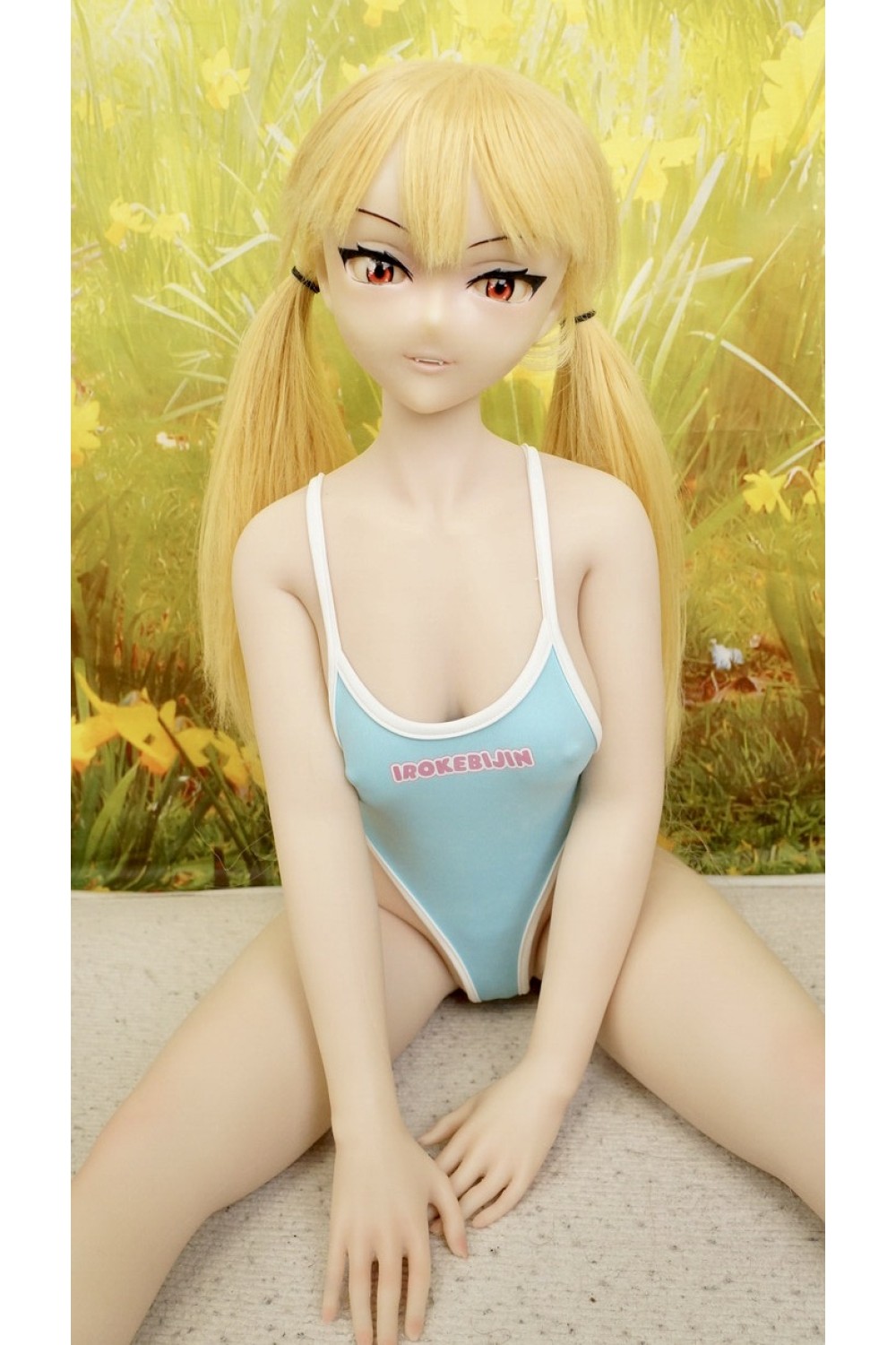 【O初心者応援パック 国内検品済 新品未使用即納品】DollHouse168 色気美人 #Abbyシリコンヘッド 髪の毛の植毛OP 95cm Bカップ 【フルシリコン製】