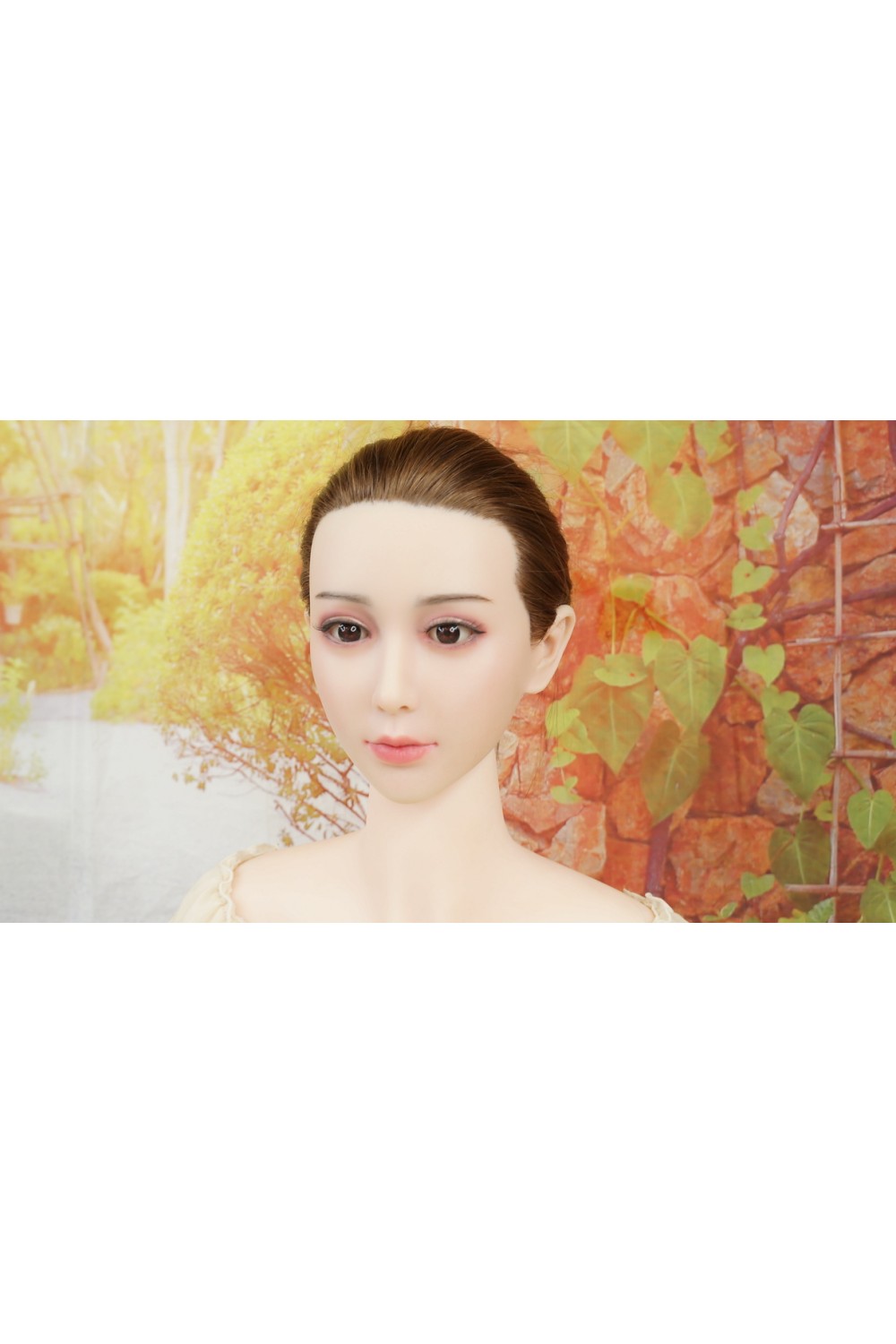 【O新古美品 ホール未使用品】Cosdoll #12ヘッド 168cm Gカップ 髪の毛の植毛OP 中空胸 自立加工OP EVO骨格 肌色 ナチュラル