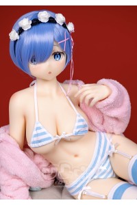 【新品】Aotume Doll アニメドール 145cm Dカップ #126ヘッド レムcosplay ヘッド及びボディー材質選択可能 AOT 0076