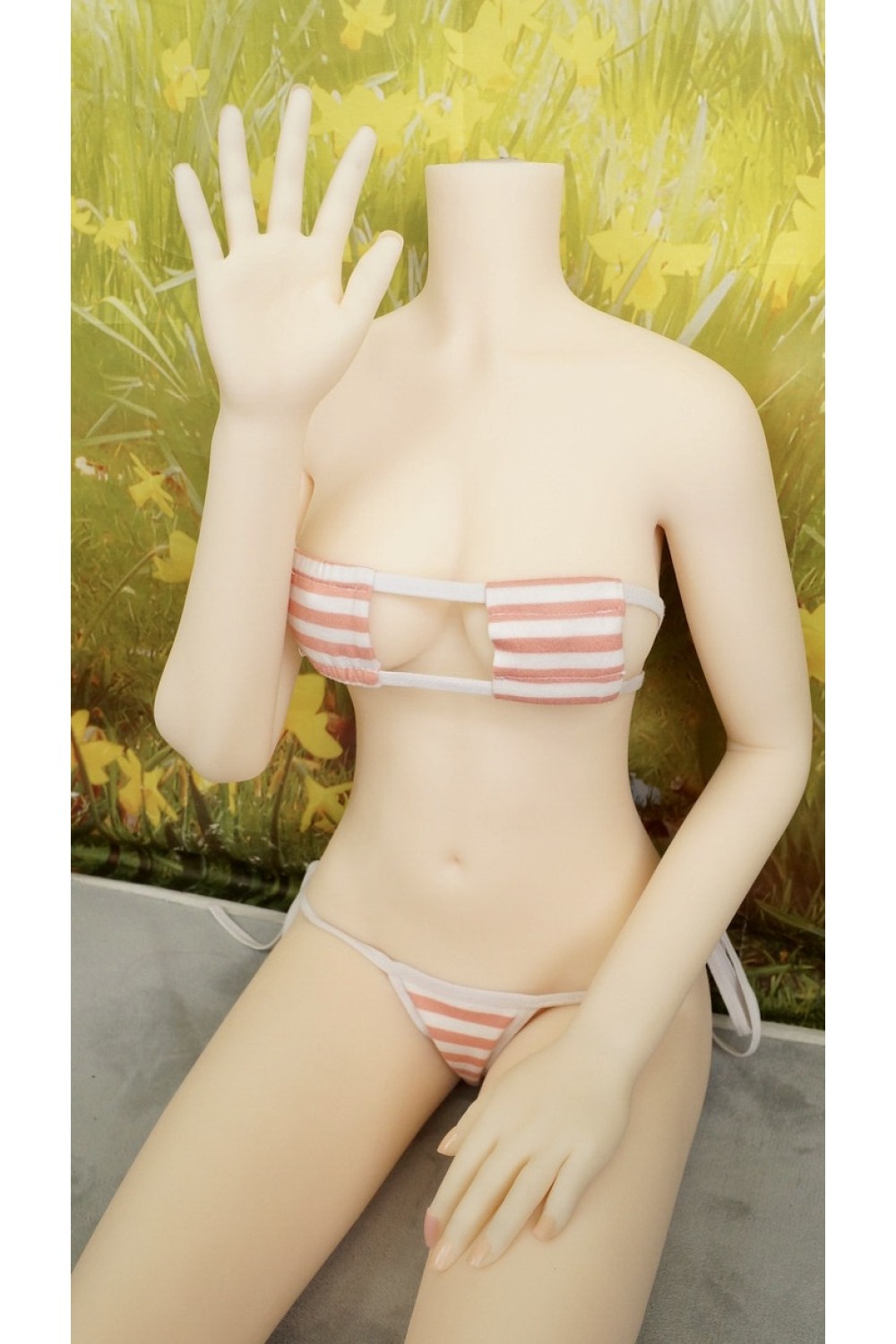 【中古】【中古超美品】Aotume Doll 135cm Bカップ ゼリー胸 指関節OP TPEボディ単品
