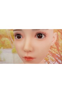 【中古】【O初心者応援パック 新古超美品ホール未使用品】Real Girl #DS21軟質シリコンヘッド（オーラル機能あり、顎関節無し）OP 148cm Eカップ【C工場製】 【S-TPEボディOP】