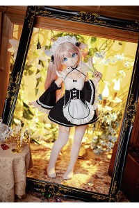 【新品】MW Girl（魔物姫）85cm 亚莉亚 アリアちゃん 5.5kg メイド服 ソフトビニール製頭部 TPE製ボディ 肌色＆眼球色＆メイク＆ウィッグ＆衣装は宣材写真と同じ ピンク髪 MW 0003