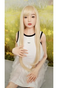 【中古】【初心者応援パック 中古美品】WAXDOLL #GE06R軟性シリコンヘッド 143cm Hカップ 指関節OP 自立加工OP 陰毛の植毛OP ボディリアルメイク 軽量化ボディ【フルシリコン製】【オプション多数】