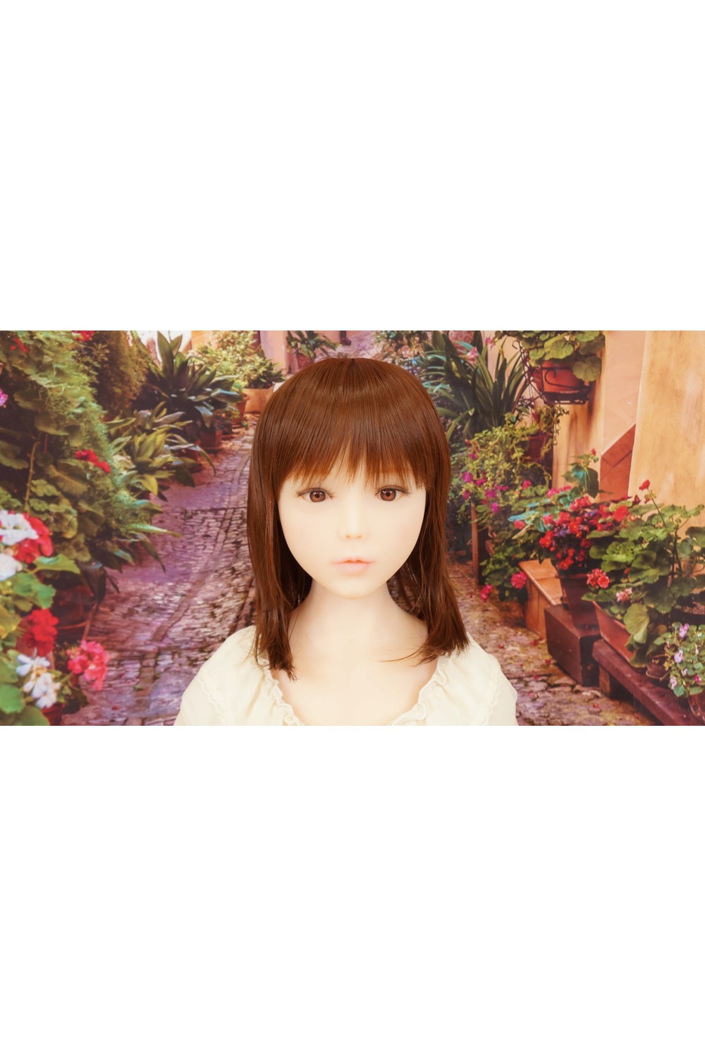 【中古】PiperDoll #Akiraヘッド150cm Bカップ 自立加工OP EVO骨格OP 肌色 ピンク