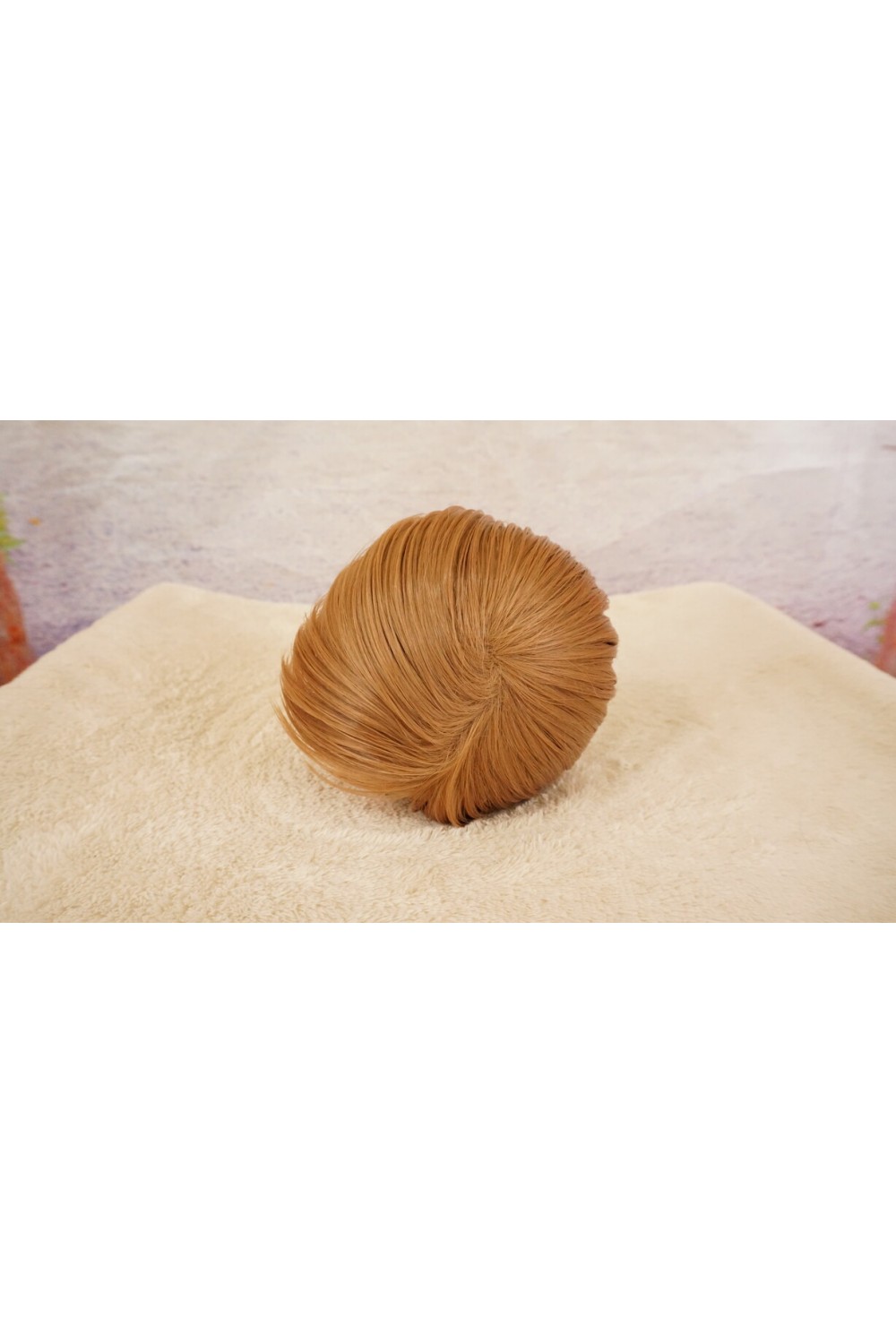 【中古】【O新古超美品】DollHouse168 色気美人 #RicoB 髪の毛の植毛OP シリコンヘッド単品(90〜95cm推奨)(茶髪)
