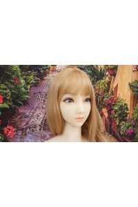 【美品】WM Dolls #443ヘッド＋Qita Doll 78cmトルソー 中空胸 肌色 ナチュラル