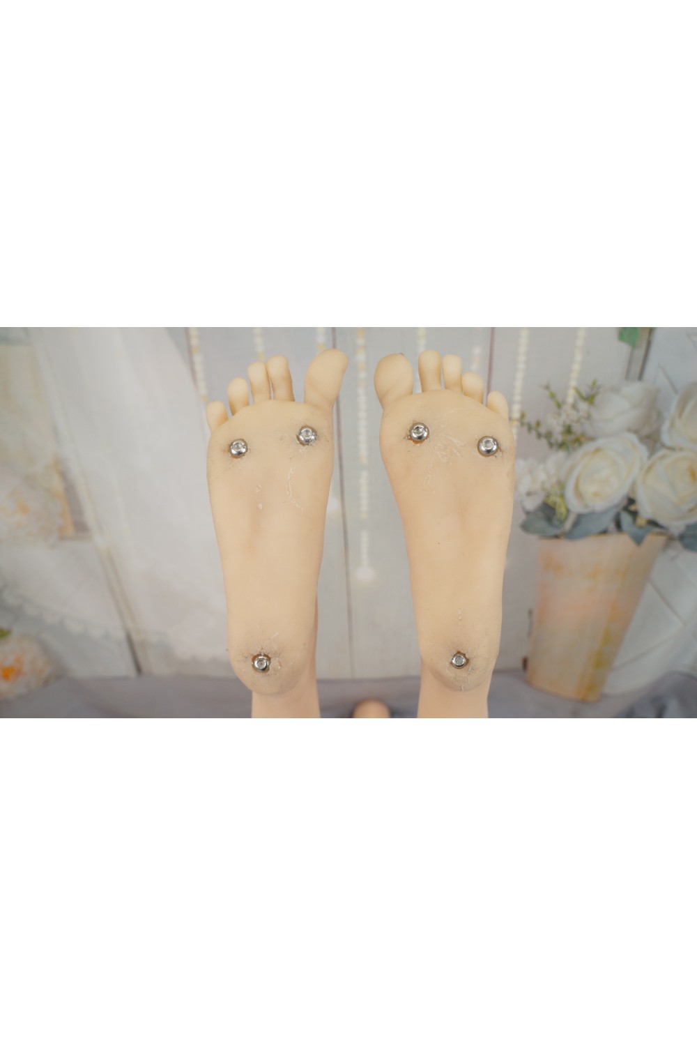 【中古】WM Dolls 158cm Aカップ＋リアルドール #ヘッド番号不明 自立加工OP 新骨格OP 肌色 ナチュラル