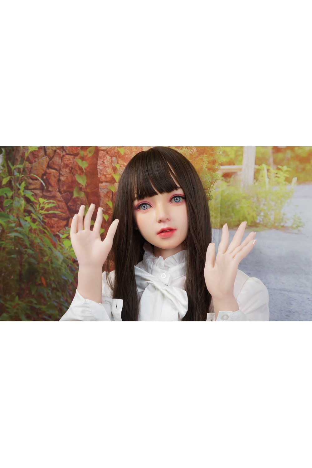【新古美品】Bezlya Doll 鈴蘭 149cm シリコンヘッド 軽量化ボディオプションゼリー胸 高級職人顔リアルメイクOP 植毛仕様 自立加工 眼球移動 オプション多数