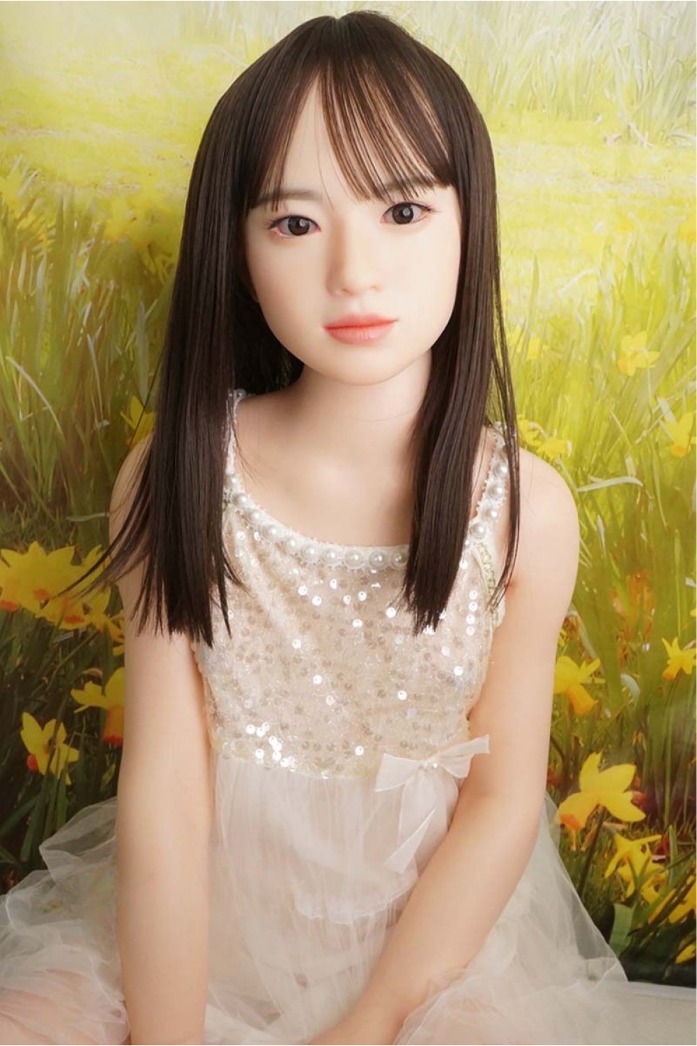 【O初心者応援パック 新古超美品ホール未使用品】J-cute #AGD19 萌咲（もえ）硬めシリコンヘッド 133cm バスト平 フルシリコン製