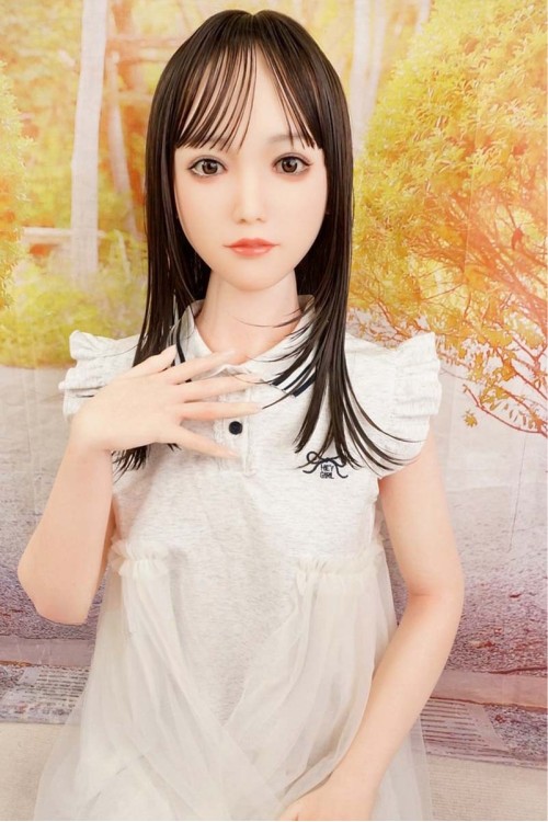 【中古】【初心者応援パック 中古美品】 WAXDOLL #GF01Z硬質シリコンヘッド 148cm AAカップ 旧型 リアルメイク付き 軽量化ボディ【フルシリコン製】