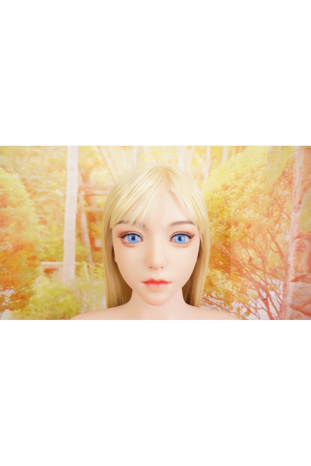 【中古】【初心者応援パック 新古超美品】Bezlya Doll #風鈴シリコンヘッド 職人メイク 髪の毛の植毛OP 155cm Fカップ 2.2CFシリーズ ボディのリアルメイク 軽量化ボディ 【フルシリコン製】【オプション多数】