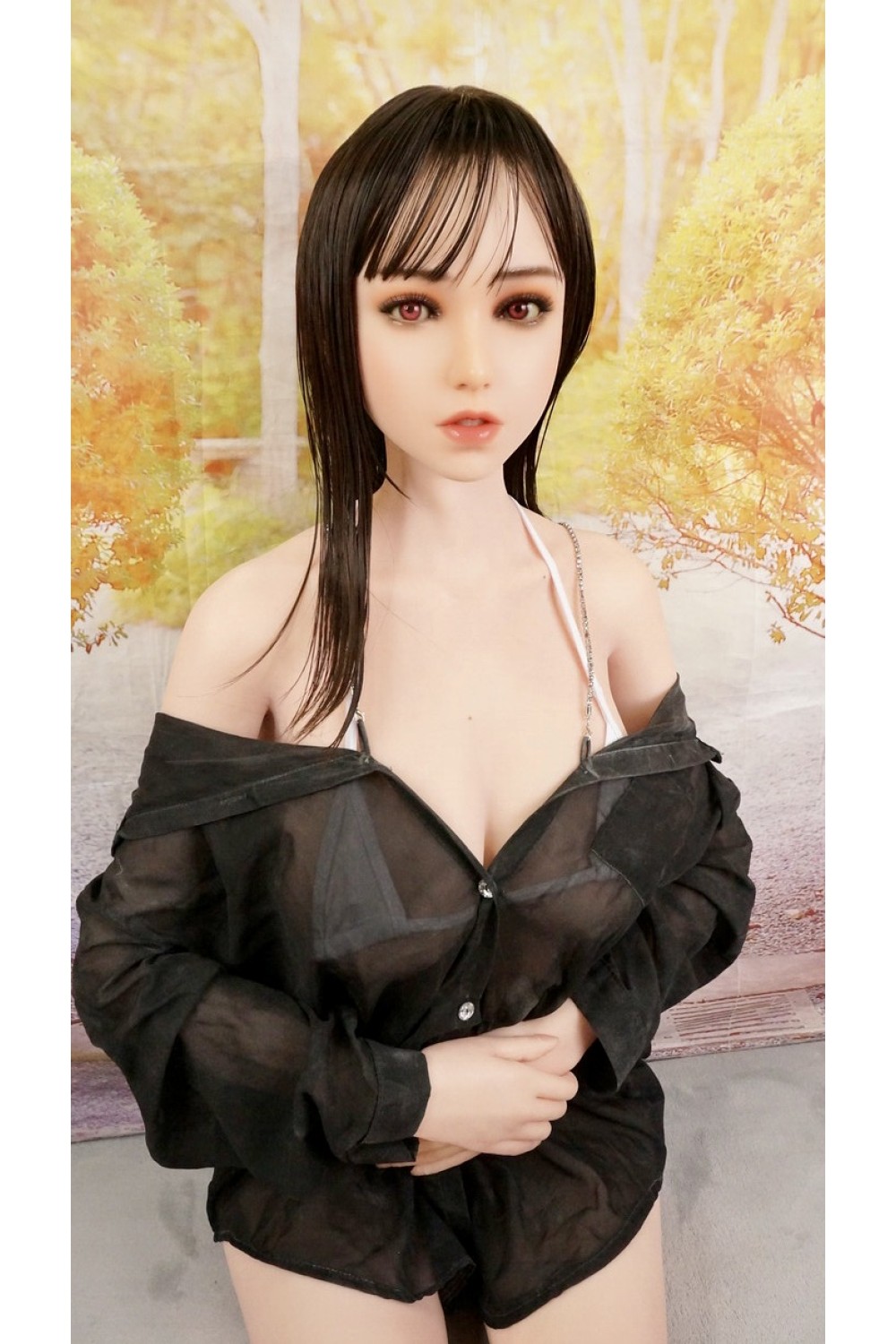 【中古】【O初心者応援パック 中古超美品ホール未使用品】RZR Doll #No.9艾琳娜ailinna軟性シリコンヘッド 165cm Dカップ 指関節あり お尻の柔らか仕上げ 新骨格 リアルメイク付き【フルシリコン製】