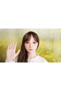 【O初心者応援パック 新古超美品ホール未使用品】Irontechdoll #S24 Miyuki軟性シリコンヘッド 153cm Fカップ