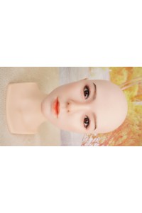 【中古】【O新古超美品 ホール未使用品】Starpery #Kelly軟性シリコンヘッド 毛細血管付き眼球OP 単品(156〜176cm推奨)