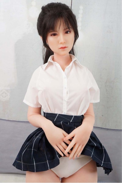 【O初心者応援パック 新古超美品ホール未使用品】JXDOLL #小咪ヘッド75cm 中胸 mini フィギュア フルシリコン製