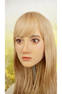 【中古】【O新古超美品 ホール未使用品】Irontech doll #S1 Miya S＋顔メイク ROS軟性シリコンヘッド(顎関節あり+眉毛と睫毛植毛付き)OP 単品(160〜164cm推奨)