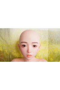 【O初心者応援パック 新古超美品ホール未使用品】アート技研(Art-doll) #M2ヘッド-オーラル可能(舌付き) (ほくろあり)148cm貧乳 M16ジョイント汎用版