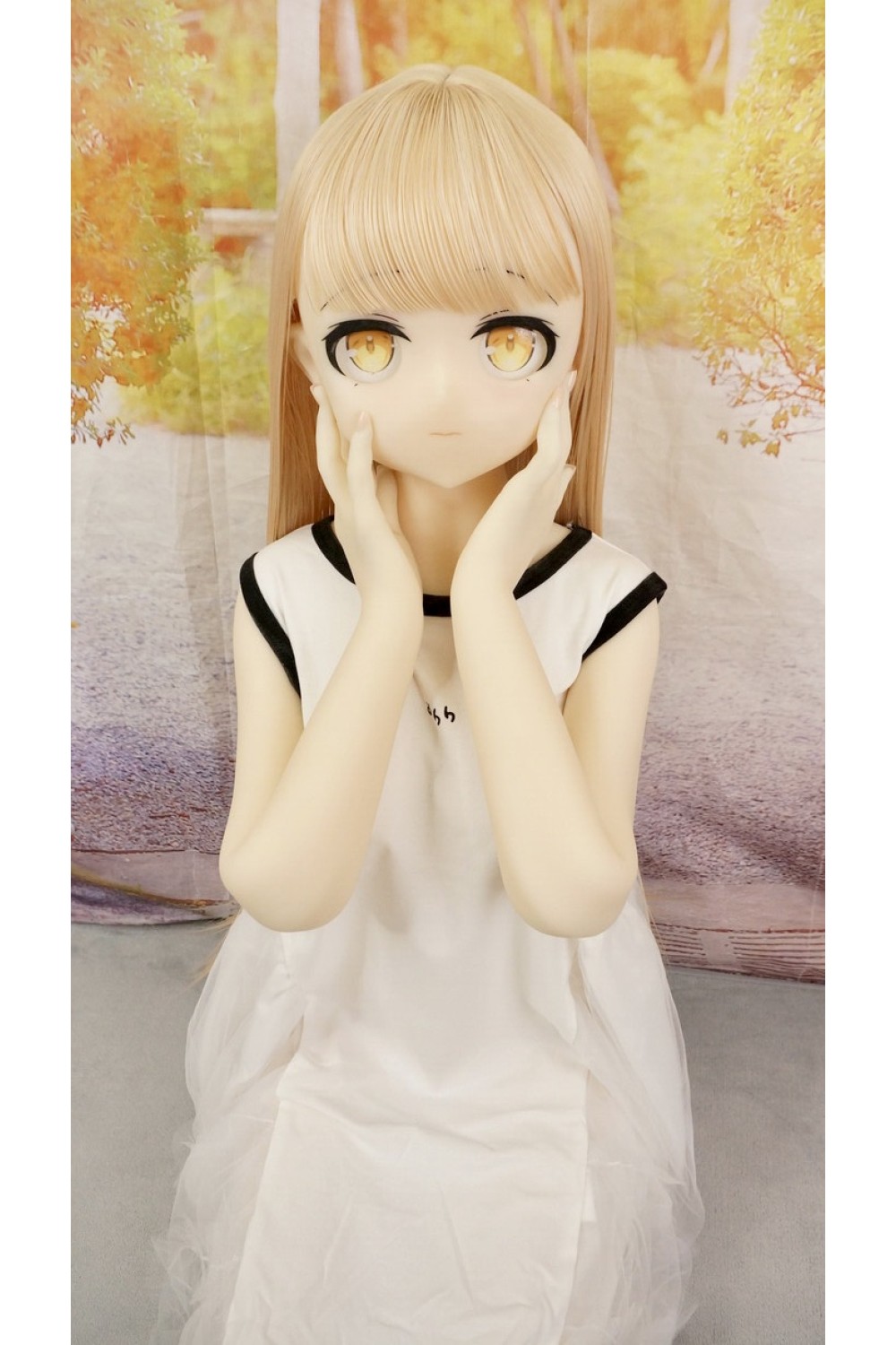 【中古】【初心者応援パック 中古超美品】Aotume Doll #102ヘッド 145cm Bカップ 指関節OP 自立加工あり