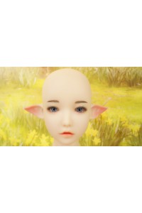 【初心者応援パック 中古】EXDOLL（アルテトキオ）#NINA(elf) 145cm+（巨乳）衣装付属 視点移動OP 指ワイヤー加工OP ネイル（付け爪)OP 骨格：グリップタイプ 肌色 クリーム