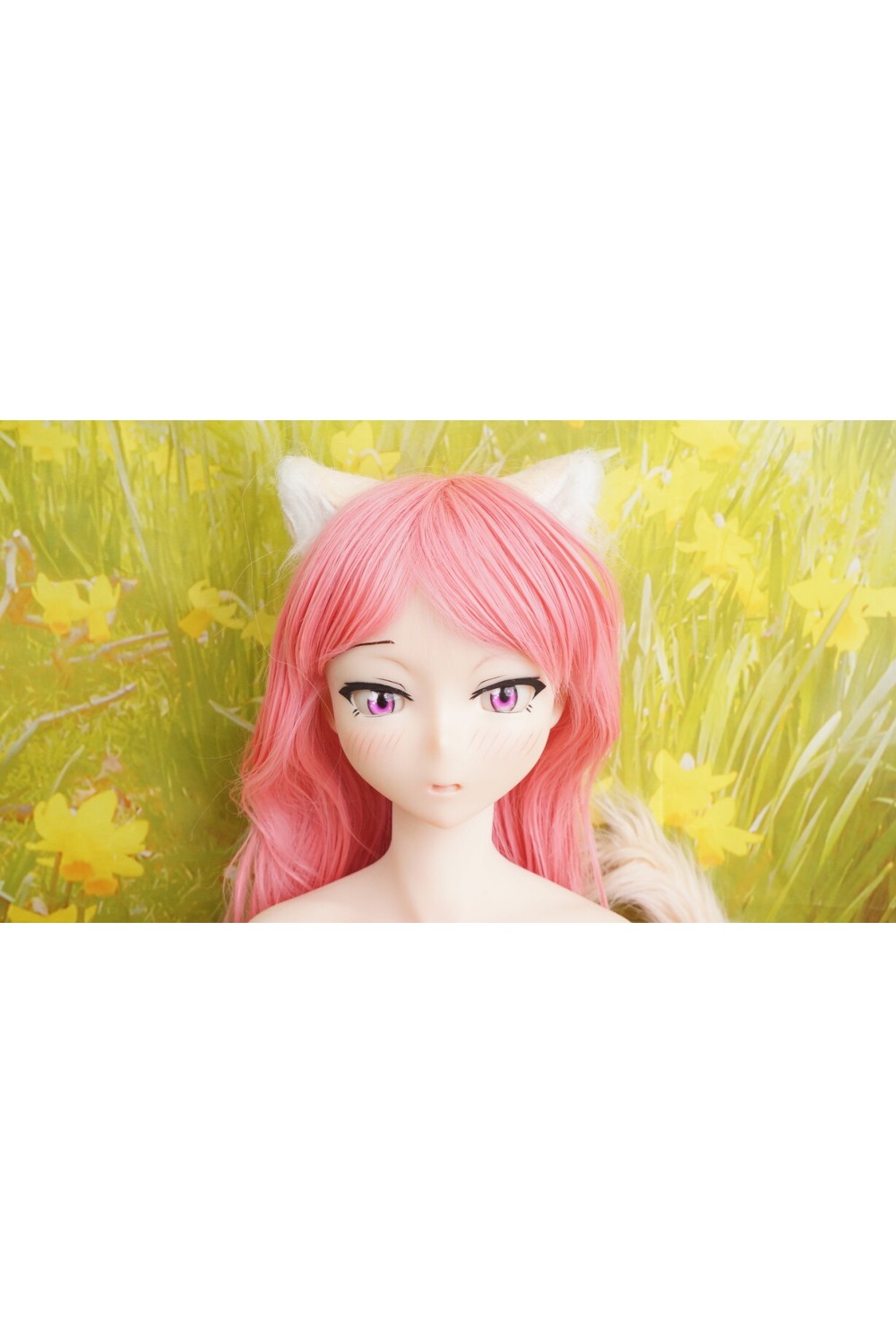 【中古】【初心者応援パック 中古超美品】DollHouse168 色気美人 #ネコ娘 シリコンヘッド95cm Fカップ しっぽあり 【フルシリコン製】