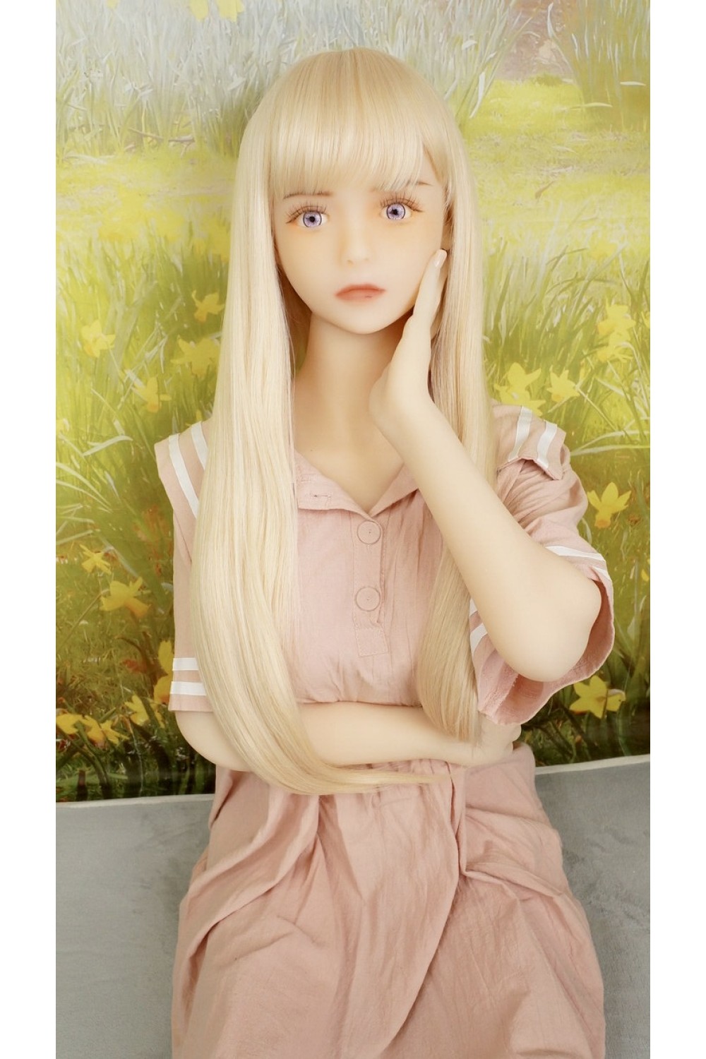 【中古】【中古超美品】DimoDoll #A90ヘッド 148cm 大胸 ゼリー胸 自立加工あり 全能骨格
