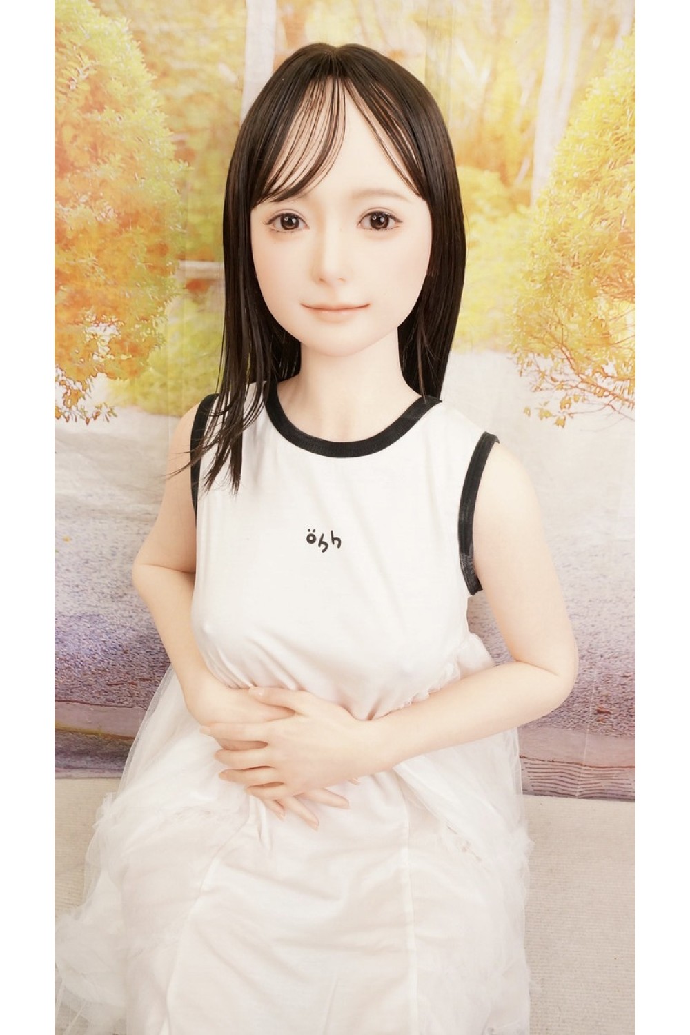【中古】【O初心者応援パック 新古超美品ホール未使用品】蛍火日記 #千島（Qiandao）軟性シリコンヘッド（口開閉機能あり、オーラル可能、描く眉毛と付け睫毛)OP ヘッドメイク④ 口吸引機能OP 153cm Aカップ ボディ超リアルメイク 各所柔らか仕上げ【スーパーソフト版】 【MAXシリーズ】【オプション多数】