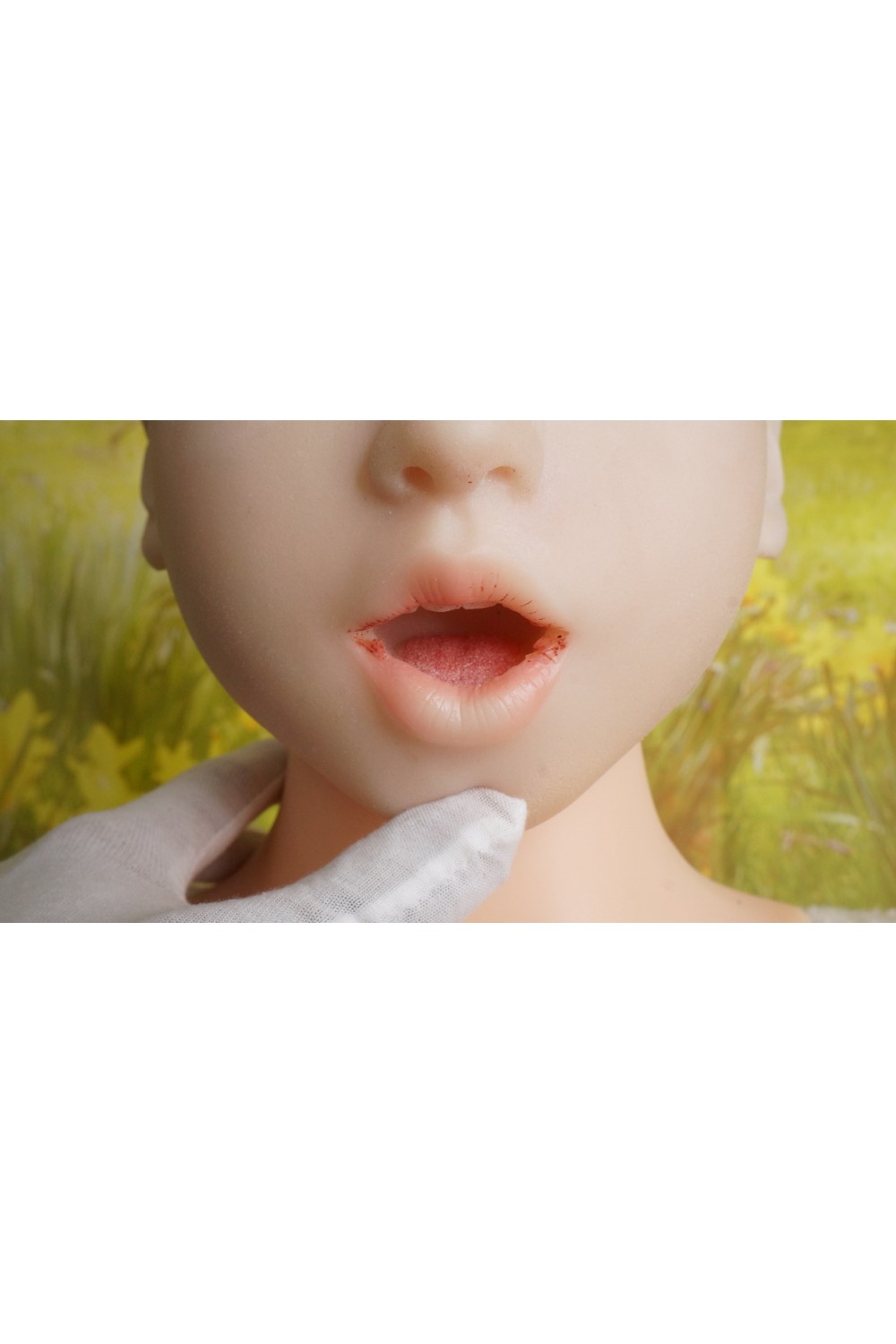 【美品】4WOODS A.I.doll #エルヘッド 肌色 色白(ピュア) シリコンヘッド単品