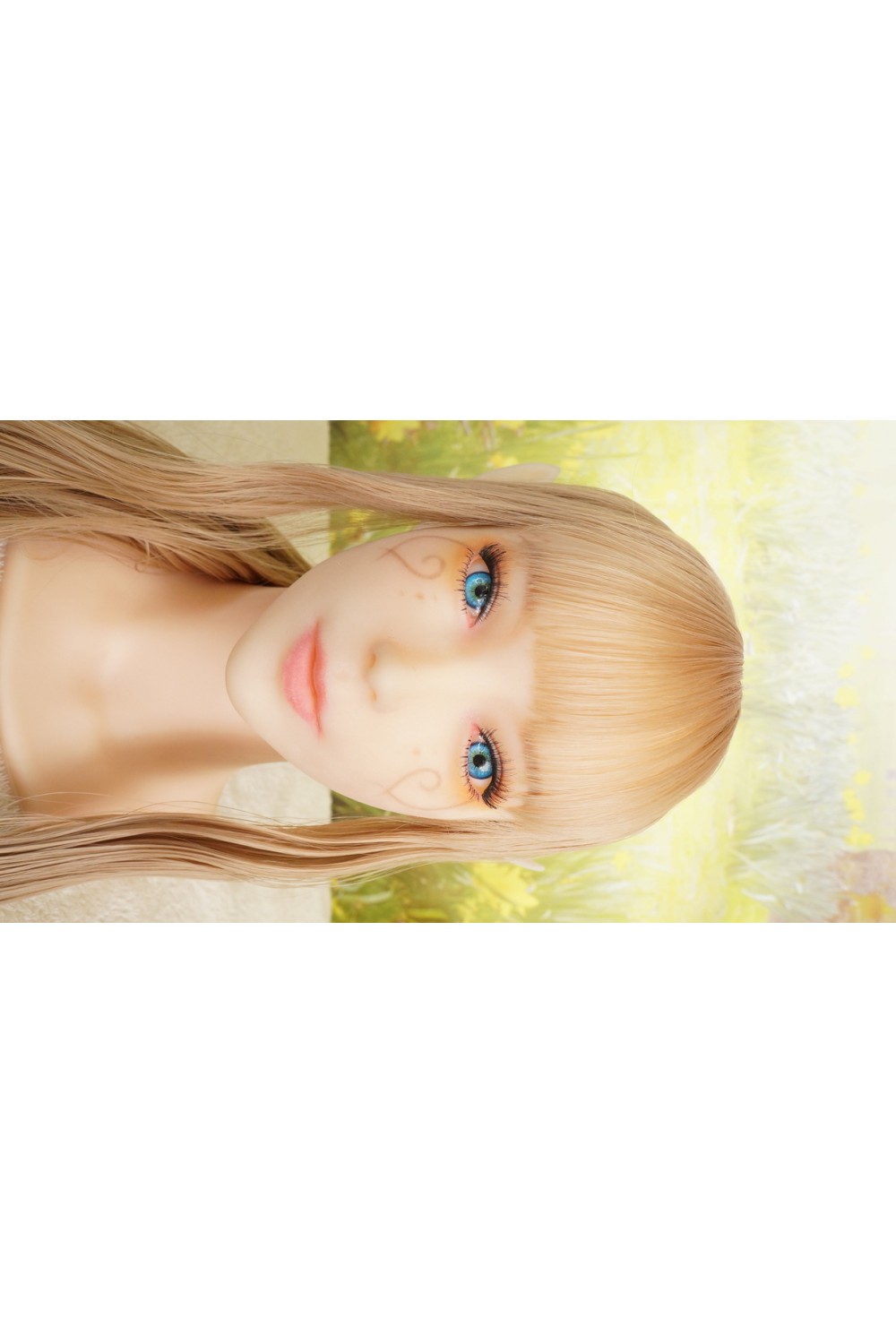 【新古超美品】SEDOLL #22 (Bタイプメイク )エルフヘッド 肌色 ナチュラル TPEヘッド単品