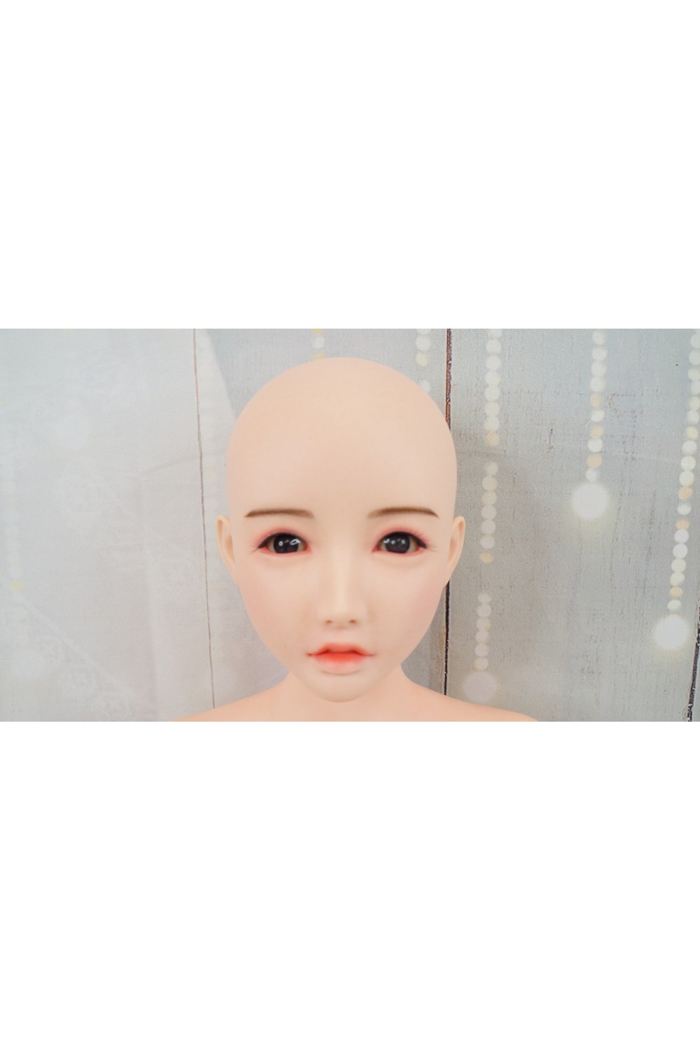 【初心者応援パック 美品】Real Girl (A工場製) #R36 硬質シリコンヘッド 148cm Cカップ 衣装付属 ゼリー胸 職人メイクOP 超リアルメイクOP 眉毛と睫毛の植毛 視点移動 EVO新骨格 肌色 ナチュラル