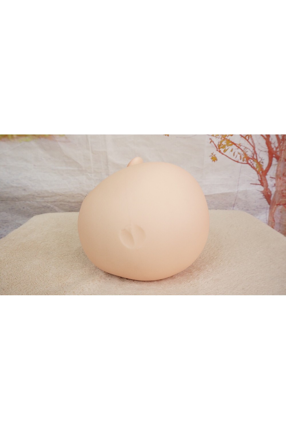 【中古】【O新古超美品 ホール未使用】蛍火日記 #莲（lian）軟性シリコンヘッド（口開閉機能あり、オーラル可能、描く眉毛と付け睫毛）単品(160〜165cm推奨)